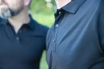 The Merino Polo - Men's Polo Shirt - Black