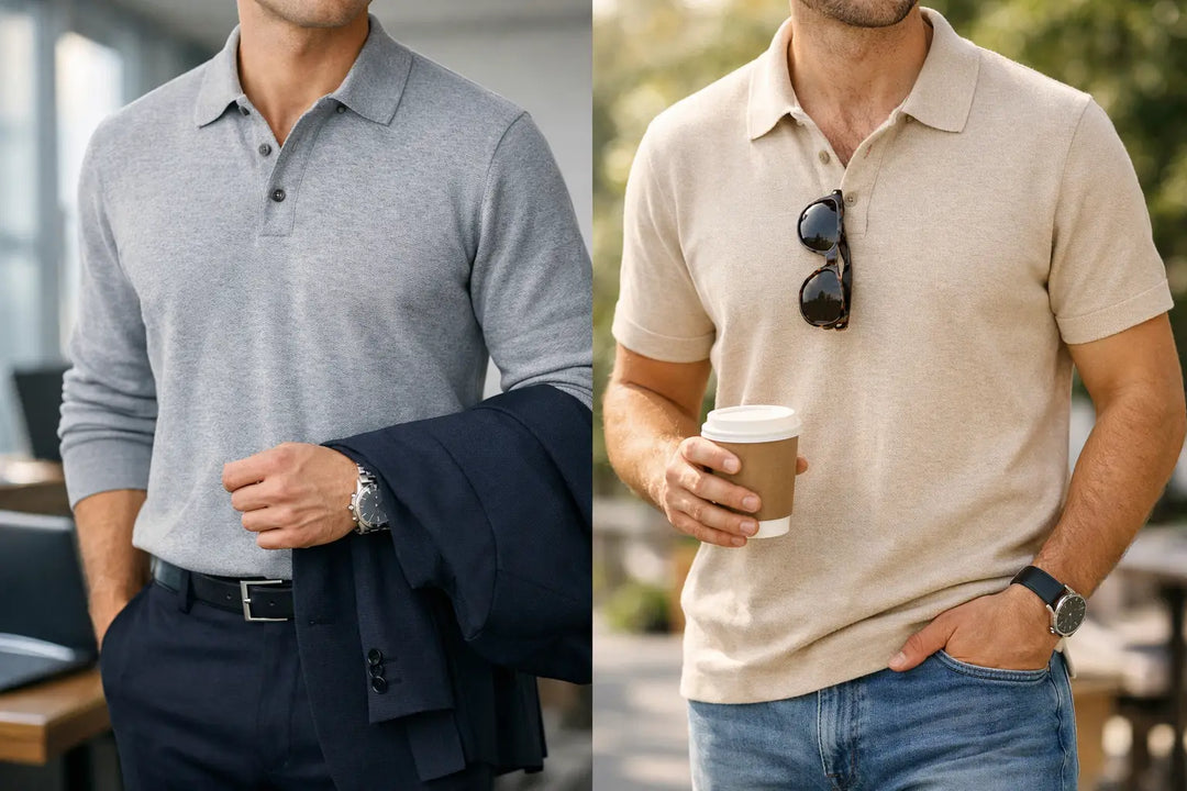 How to Style Knit Polos for Work and Weekends