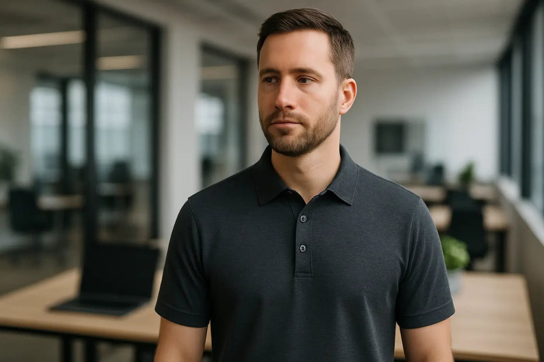 A Merino Wool Polo Shirt for Work That Holds Up