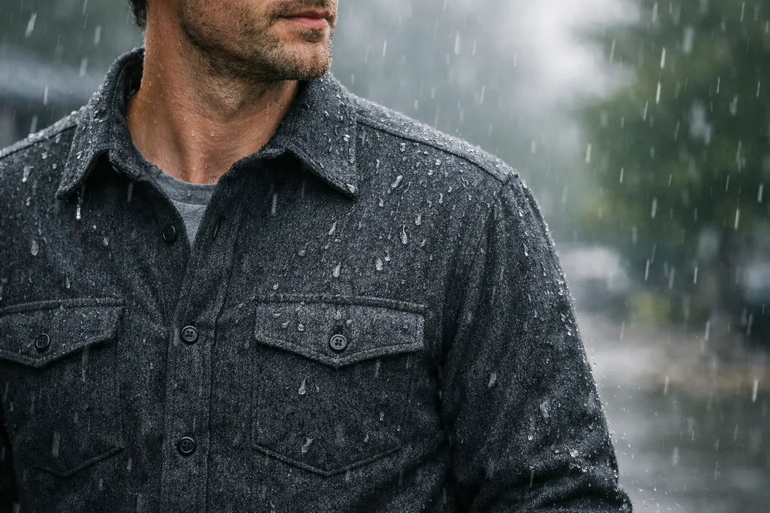 Can Wool Shirts Handle Rain? What to Expect