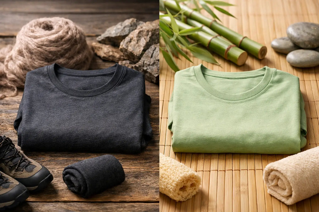Merino vs Bamboo T Shirt: Which Wins?