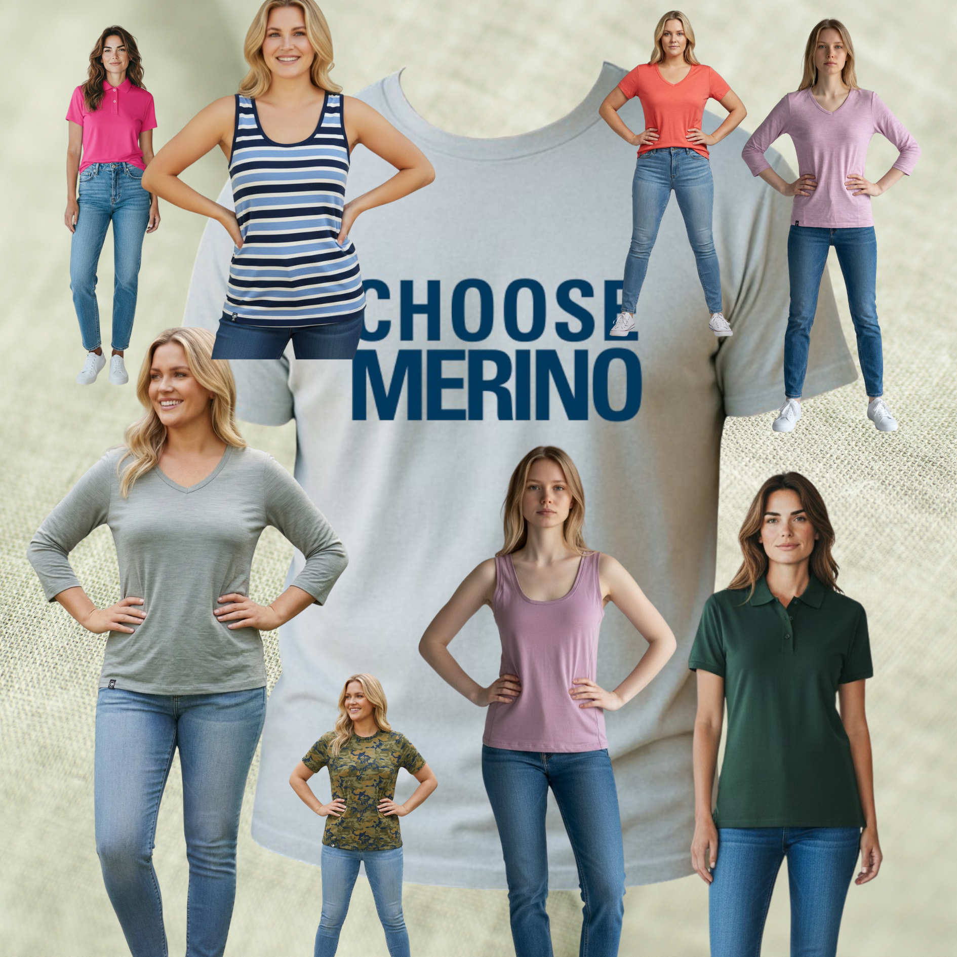 Women's merino wool apparel