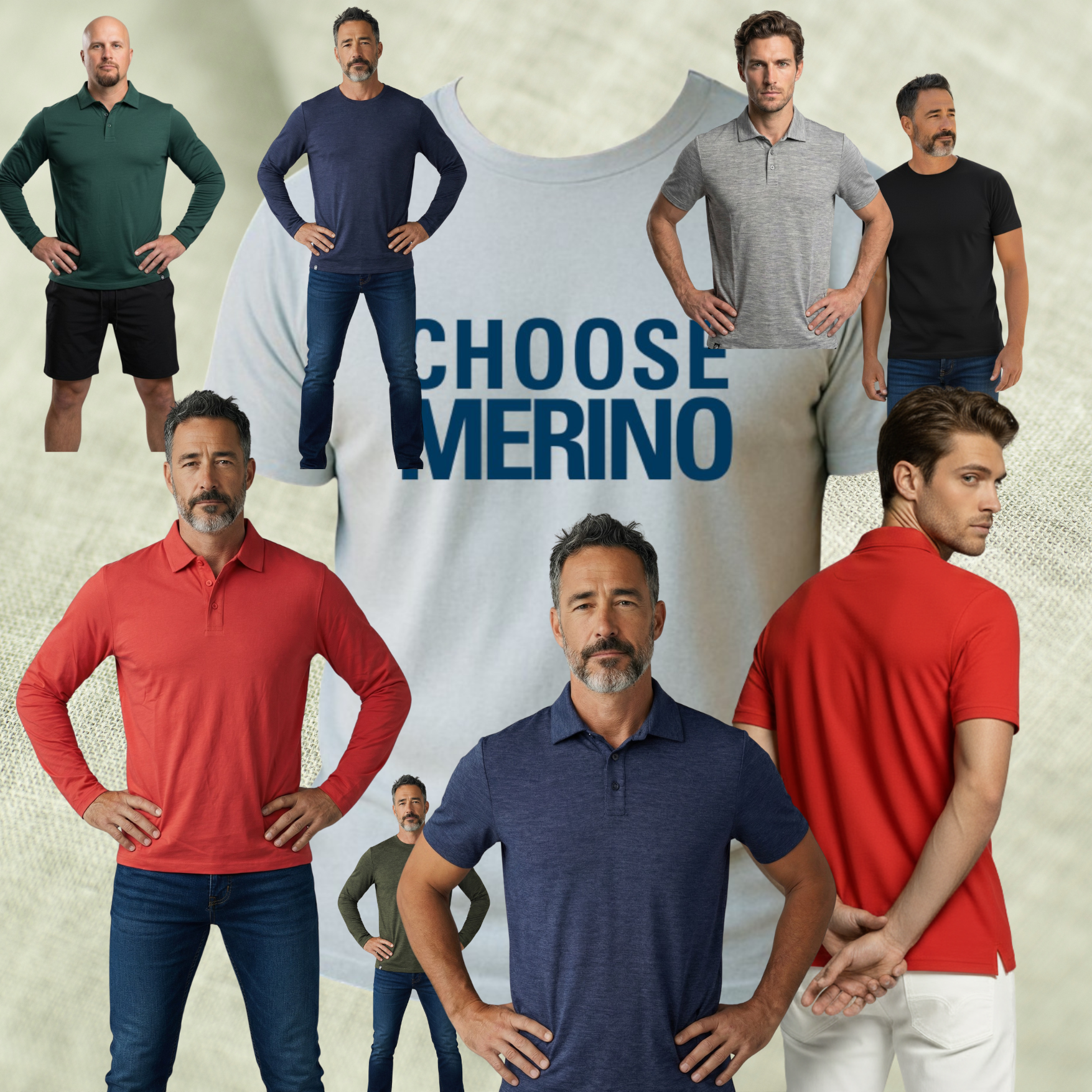 Men's merino wool apparel