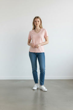 Women's V-Neck Merino T-shirts