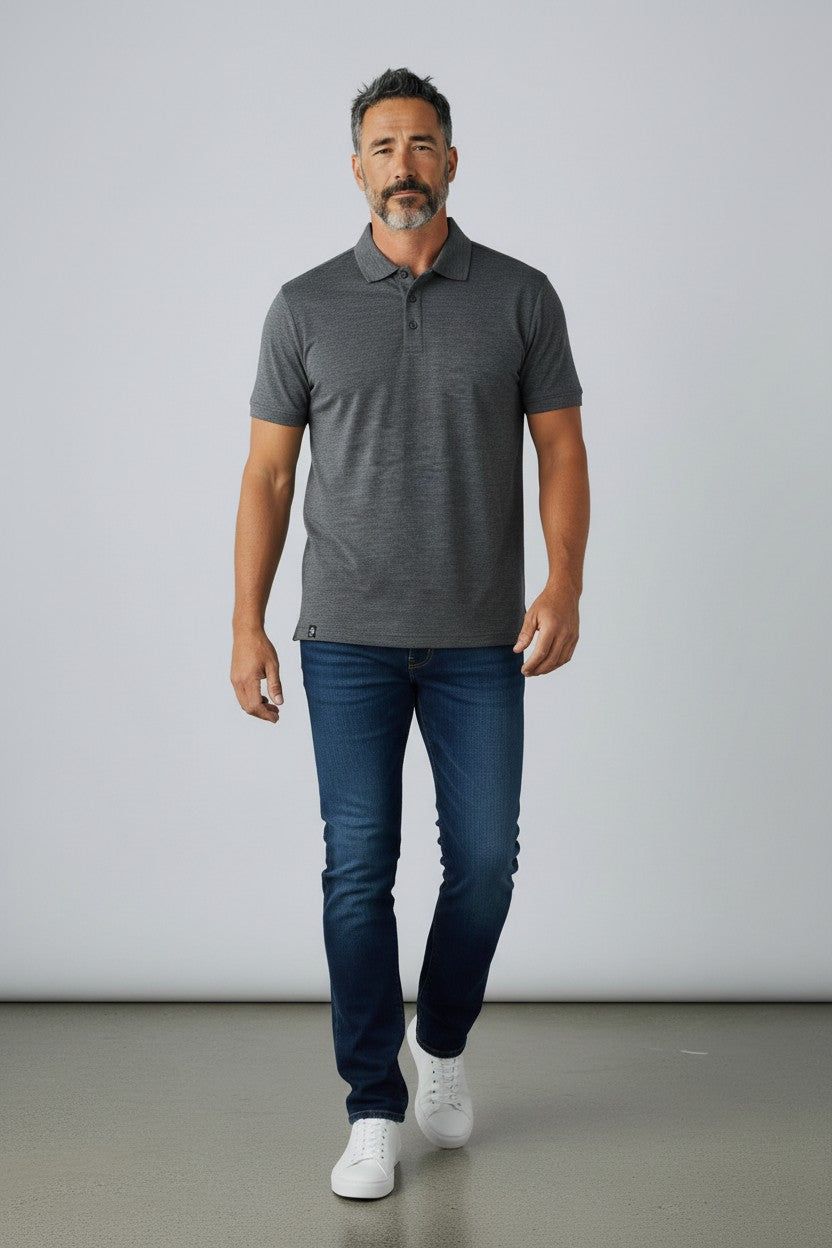 100% Merino Wool Polo Shirt – 18.5 Micron | 180 GSM