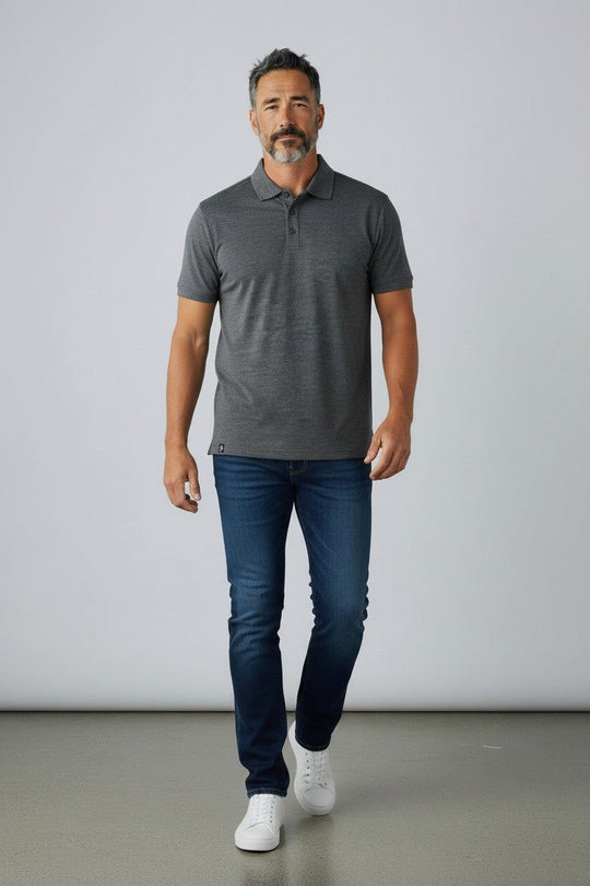 100% Merino Wool Polo Shirt – 18.5 Micron | 180 GSM