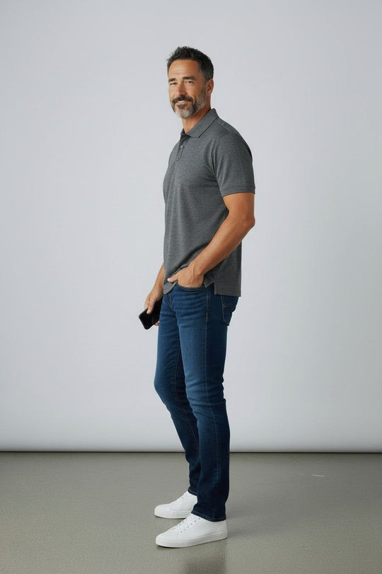 100% Merino Wool Polo Shirt – 18.5 Micron | 180 GSM