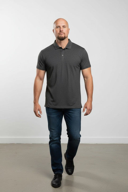 100% Merino Wool Polo Shirt – 18.5 Micron | 180 GSM