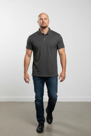 100% Merino Wool Polo Shirt – 18.5 Micron | 180 GSM