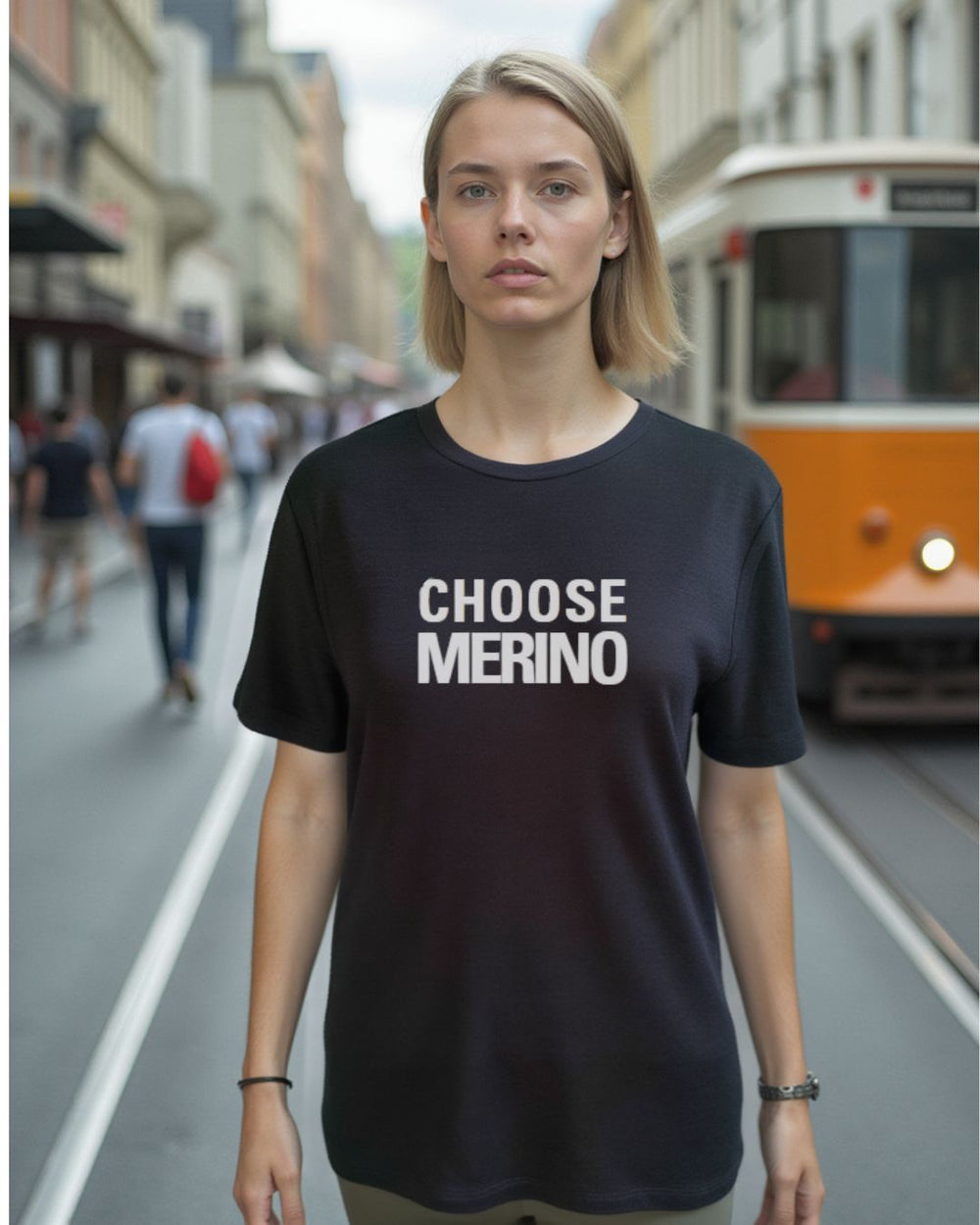 Merino Crew Neck T-shirt