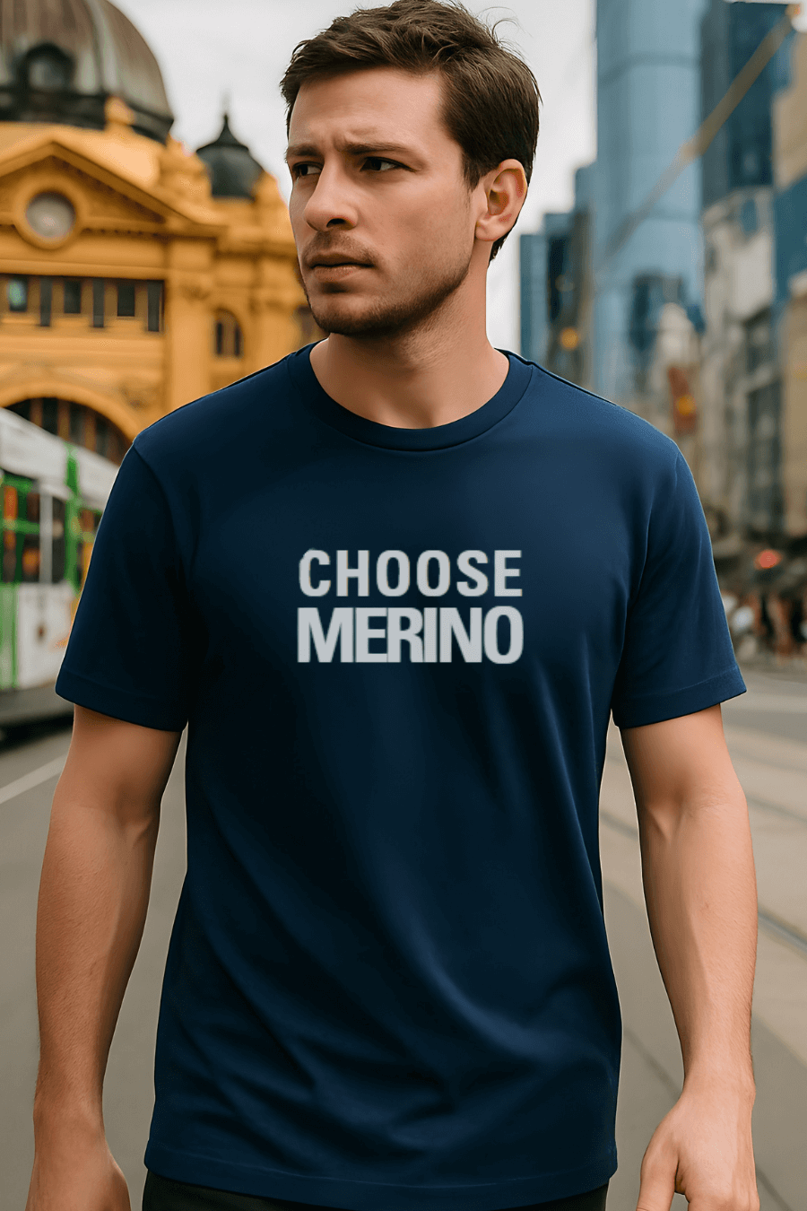 Merino Crew Neck T-shirt