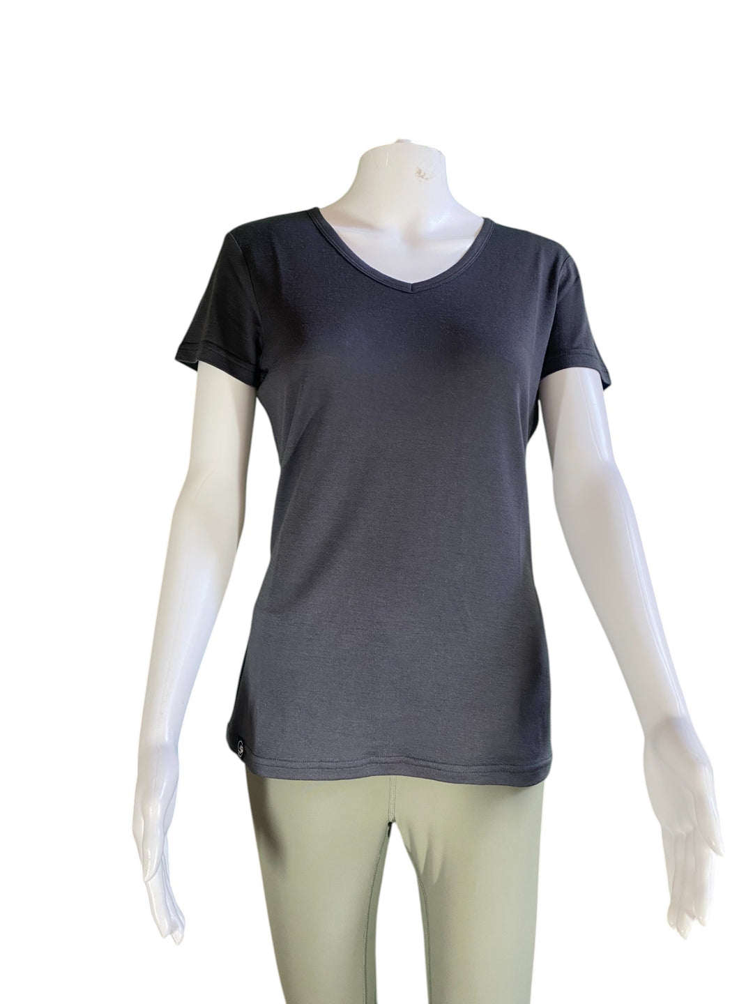 Lady's V-Neck Merino T-shirts