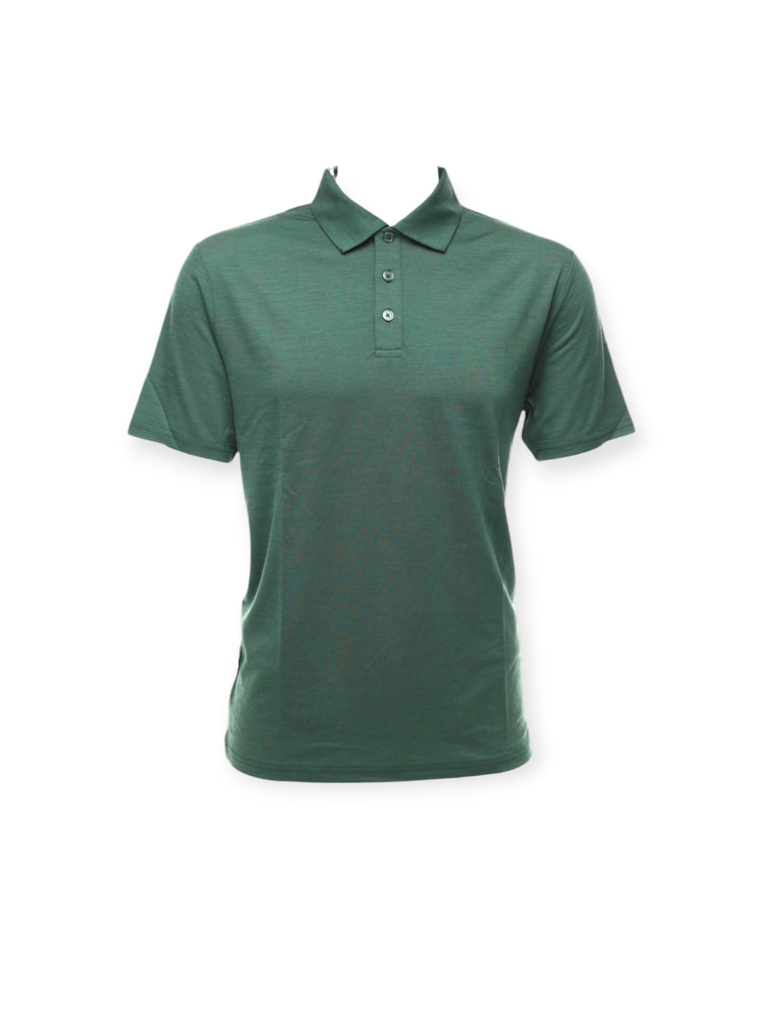Men's Short Sleeve Polo - Australian Merino Wool - Dark Green