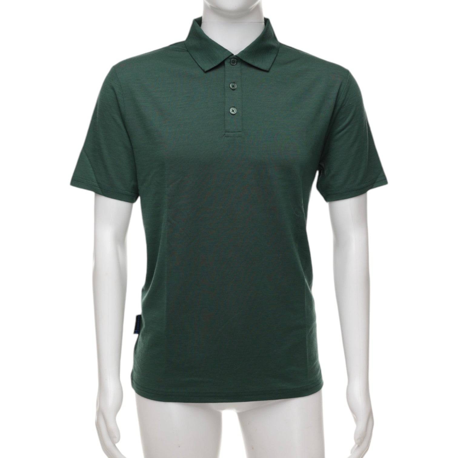 The Merino Polo - Men's Polo Shirt - Dark Green - The Merino Polo