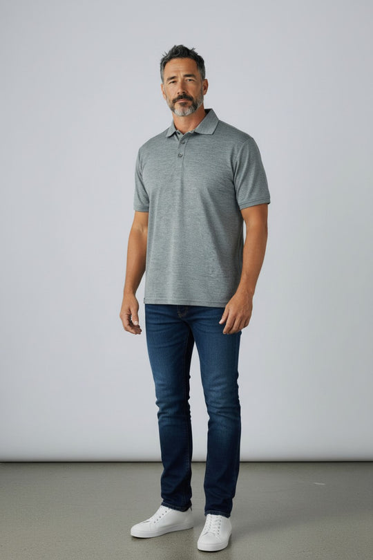 100% Merino Polo Men's Duo
