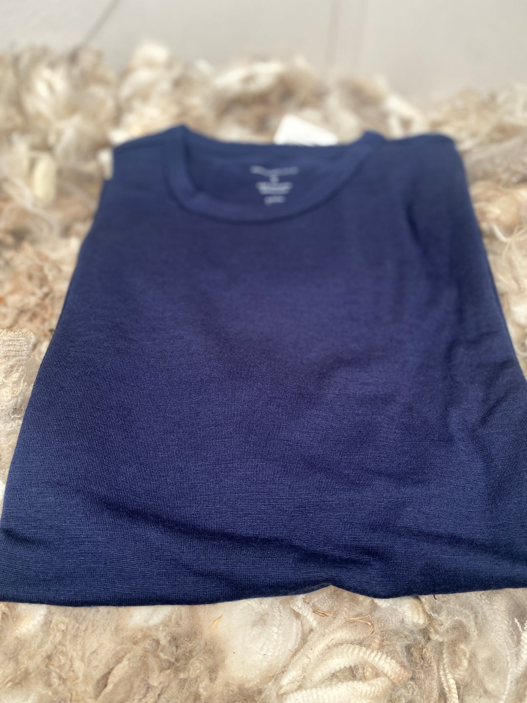Navy Merino T-Shirt