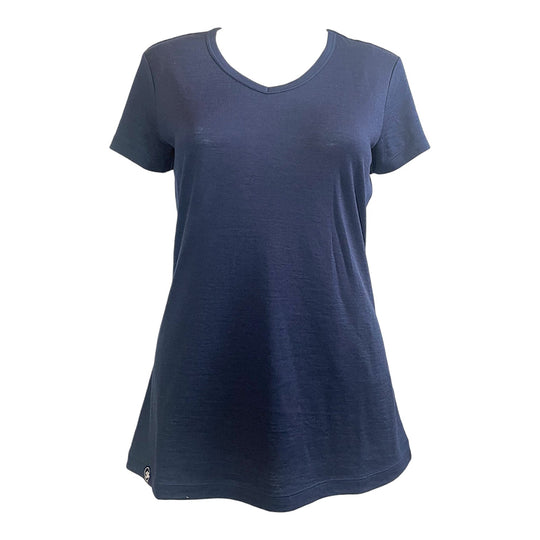 Lady's V-Neck Merino T-shirts