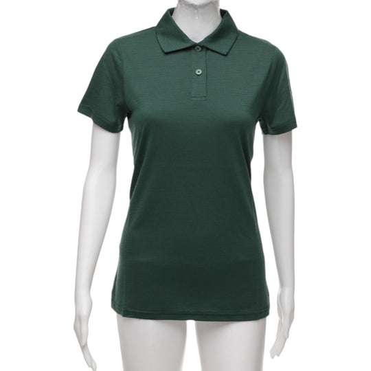 The Merino Polo - Women's Polo Shirt - Dark Green