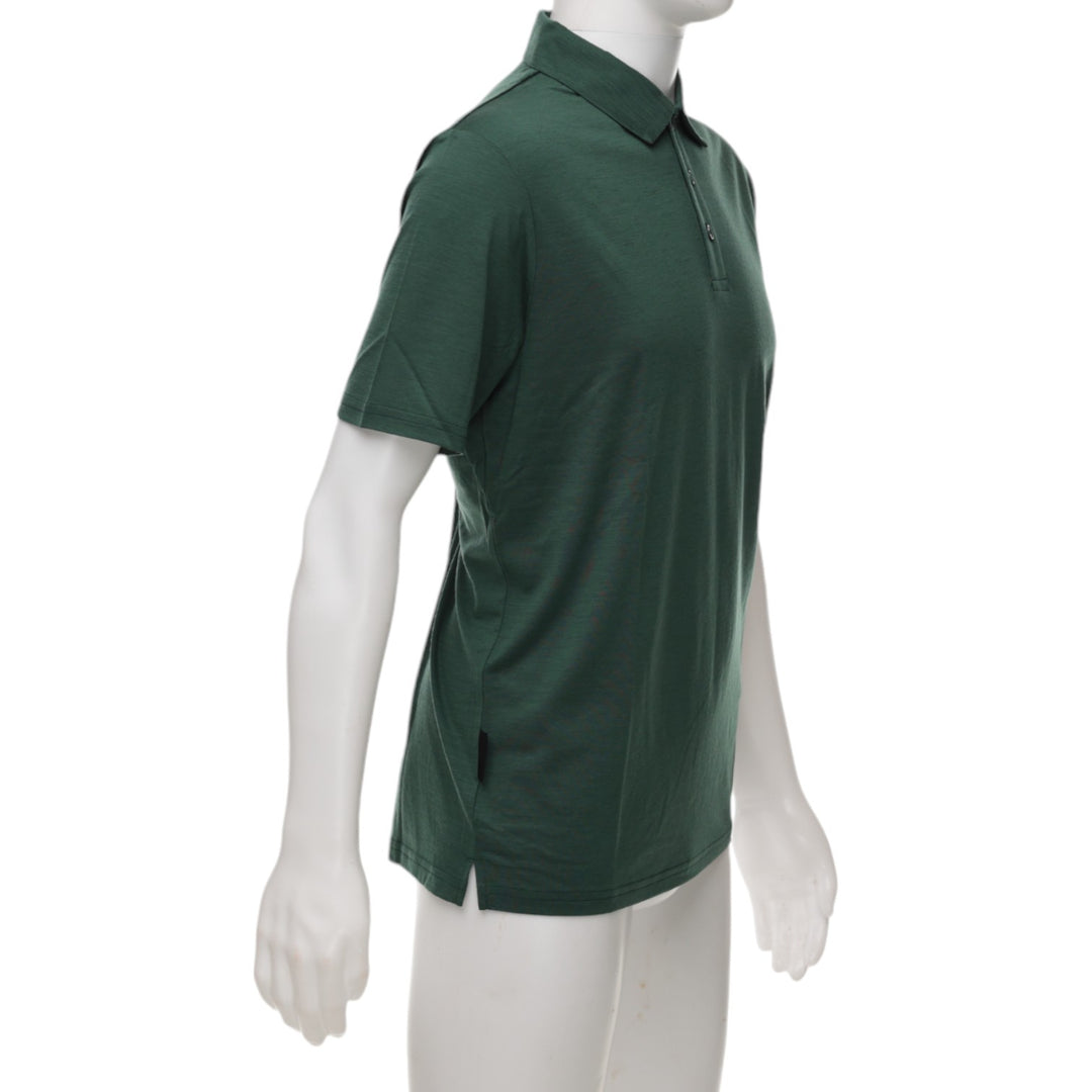 The Merino Polo - Men's Polo Shirt - Dark Green