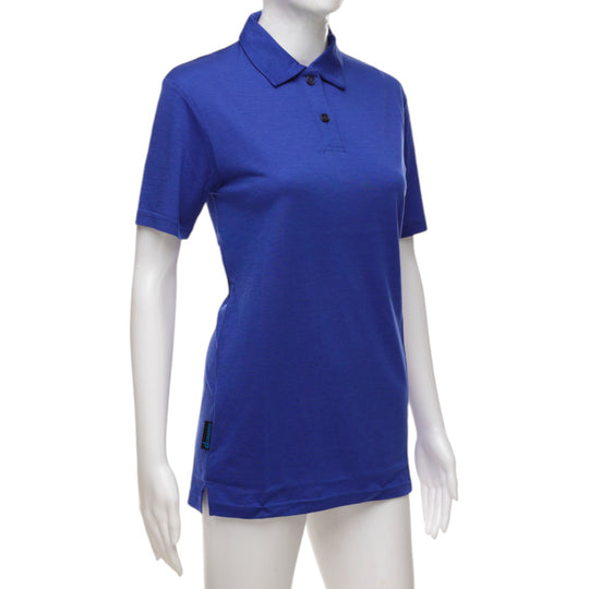 The Merino Polo - Women's Polo Shirt - Mazarine Blue