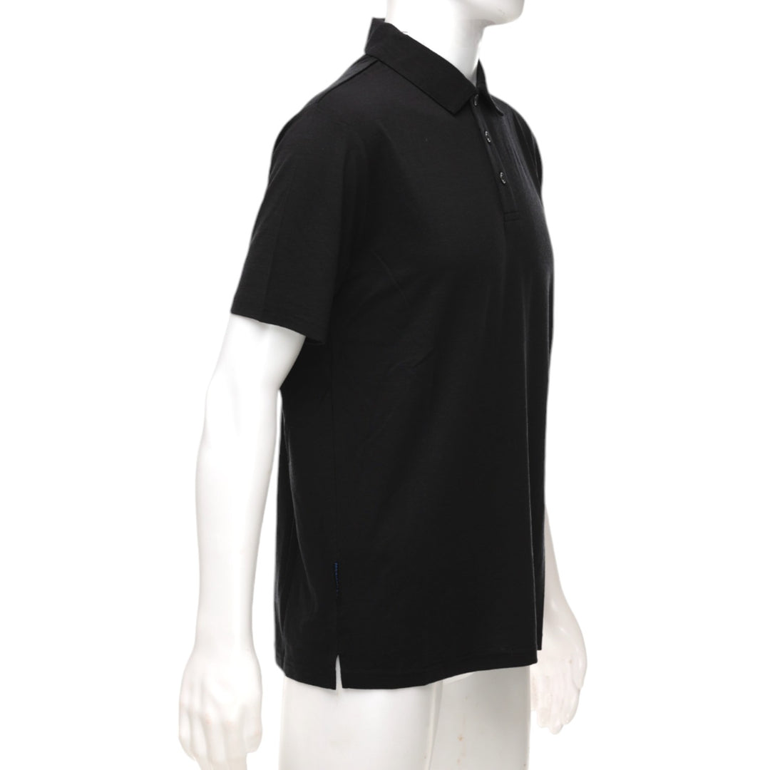 The Merino Polo - Men's Polo Shirt - Black