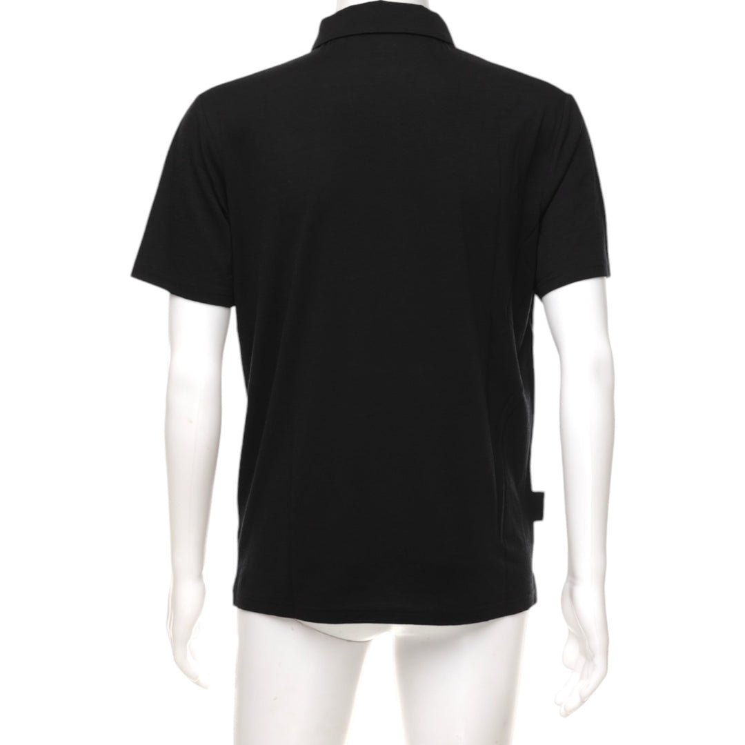 The Merino Polo - Men's Polo Shirt - Black