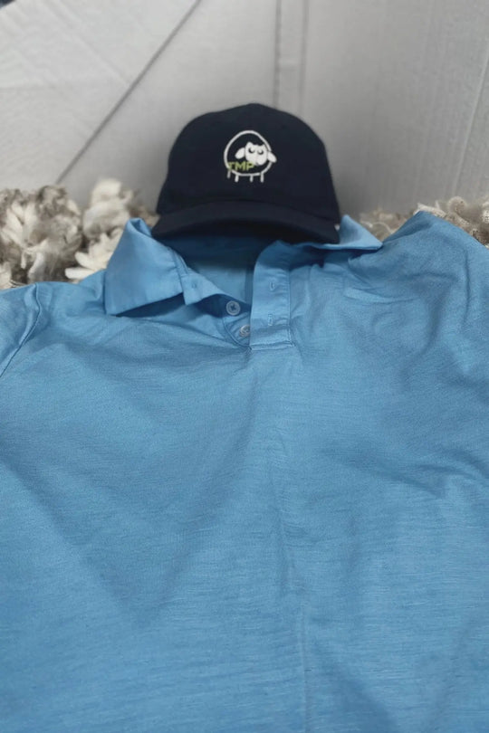 Baltic Blue Polo Shirt 