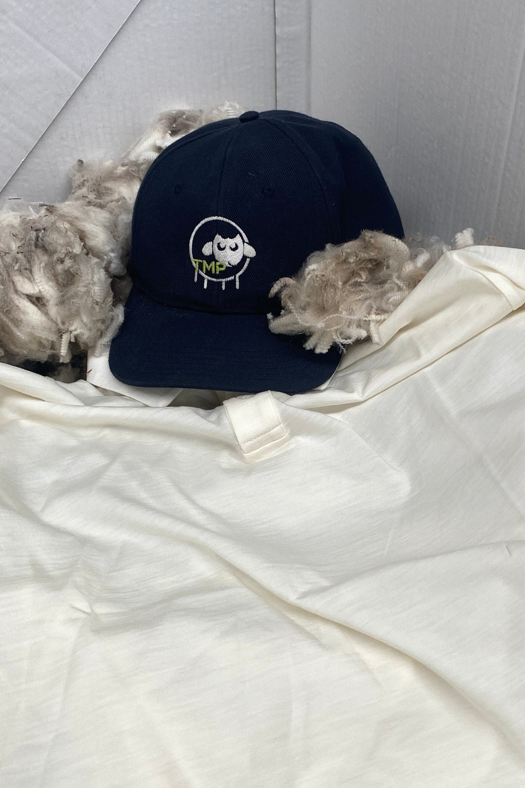 White polo shirt - Merino wool