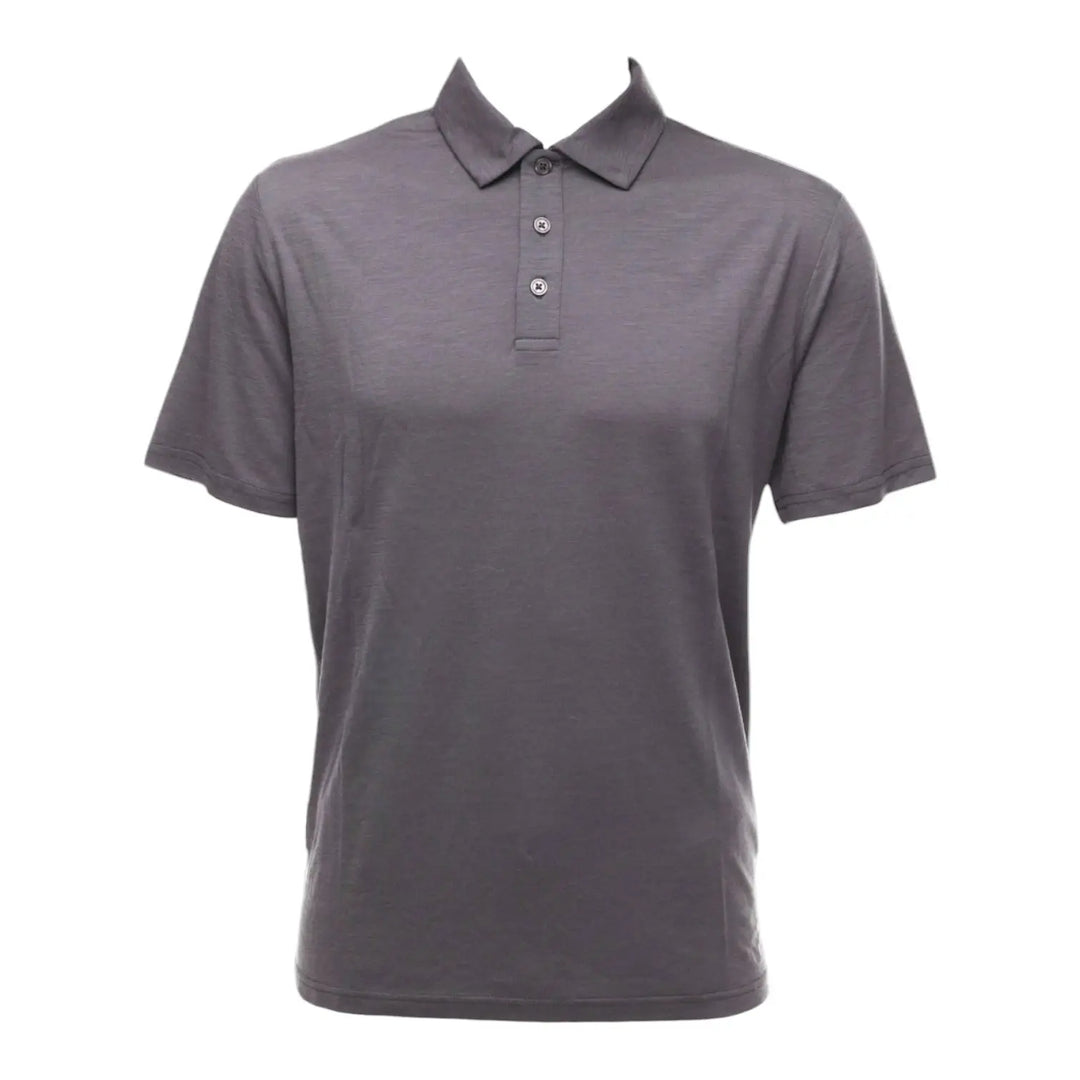 Grey Polo Shirt - Merino