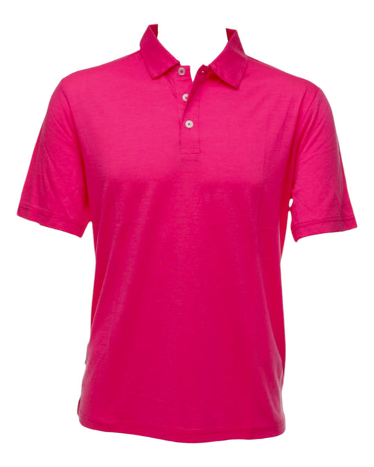 Pink polo Shirt - Merino
