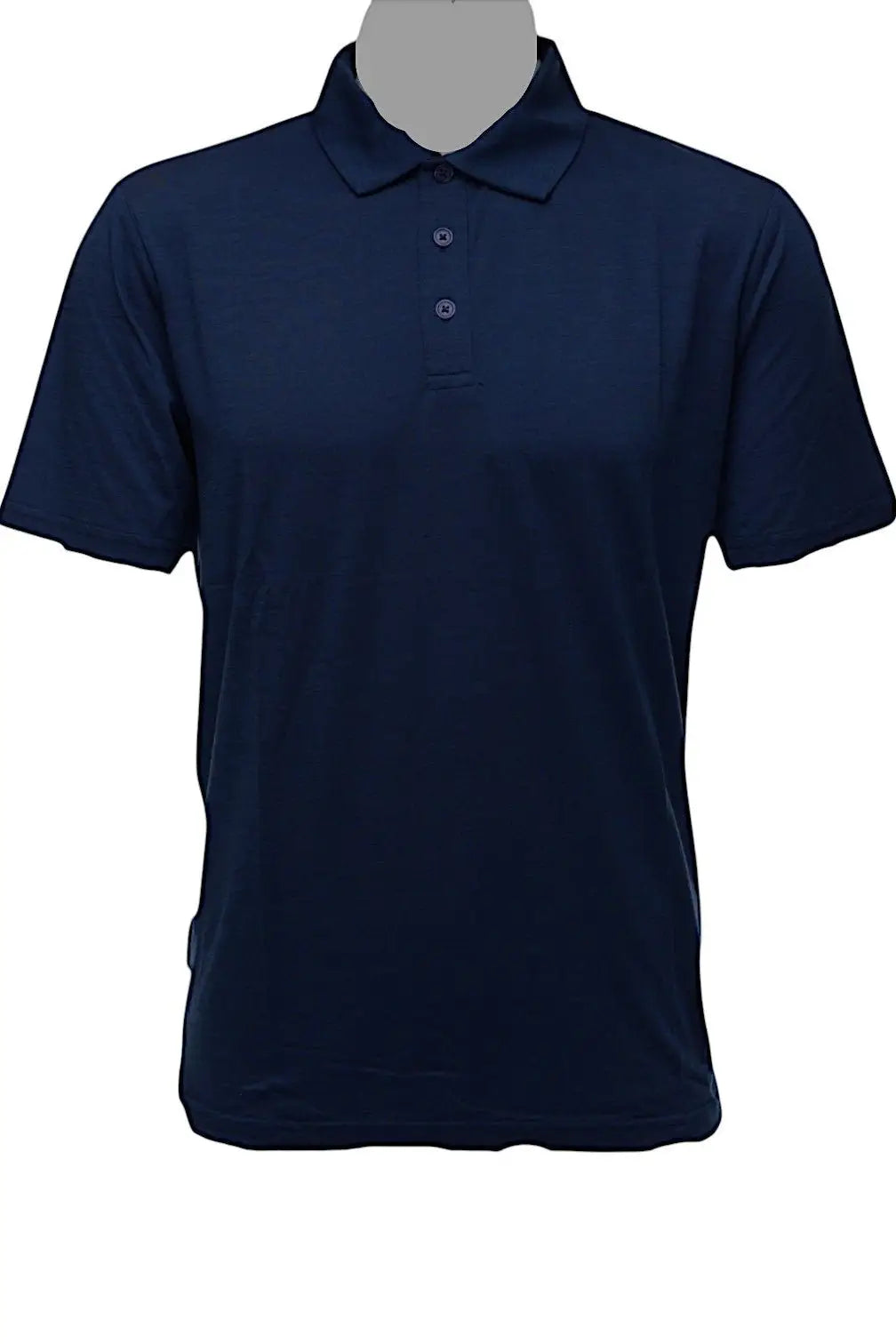 Limited Release - Navy Blue Men's Polo - 100% Merino Wool