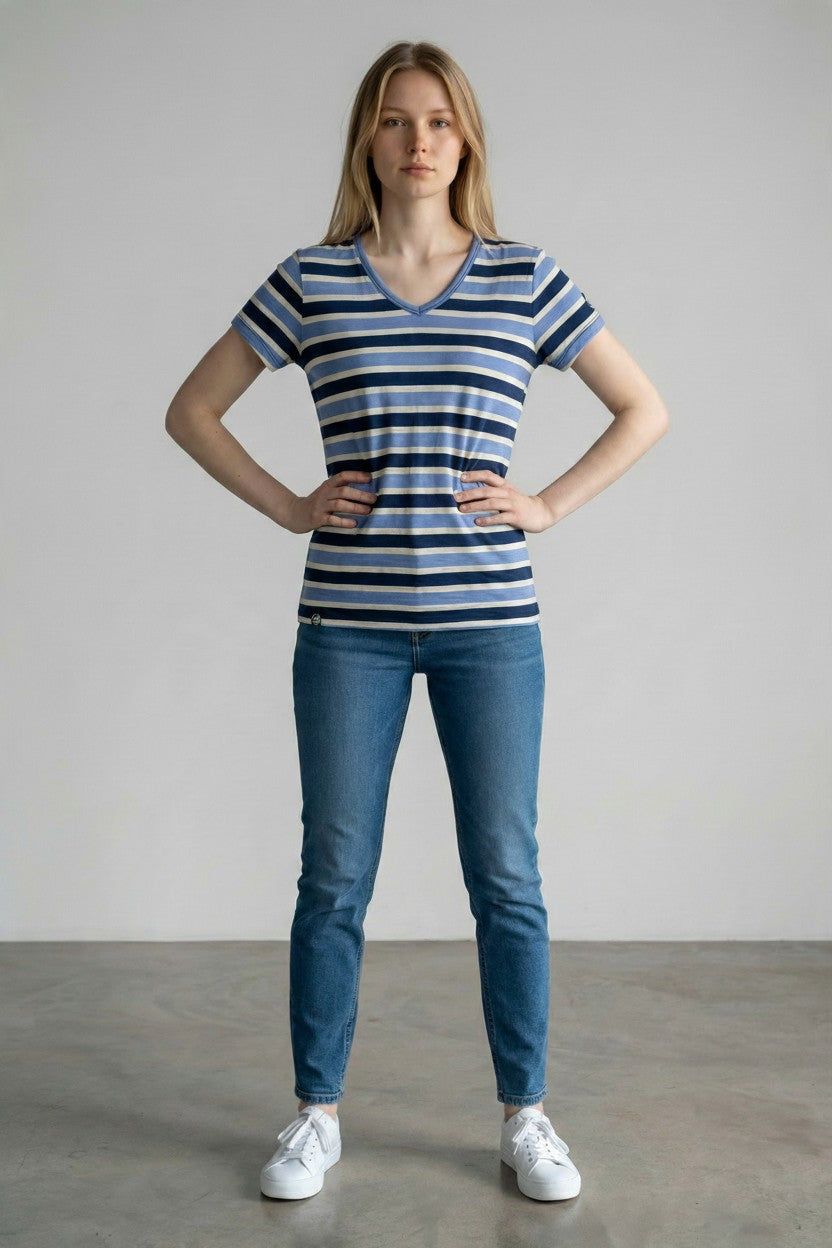 Blue Stripe / XS - (Women&