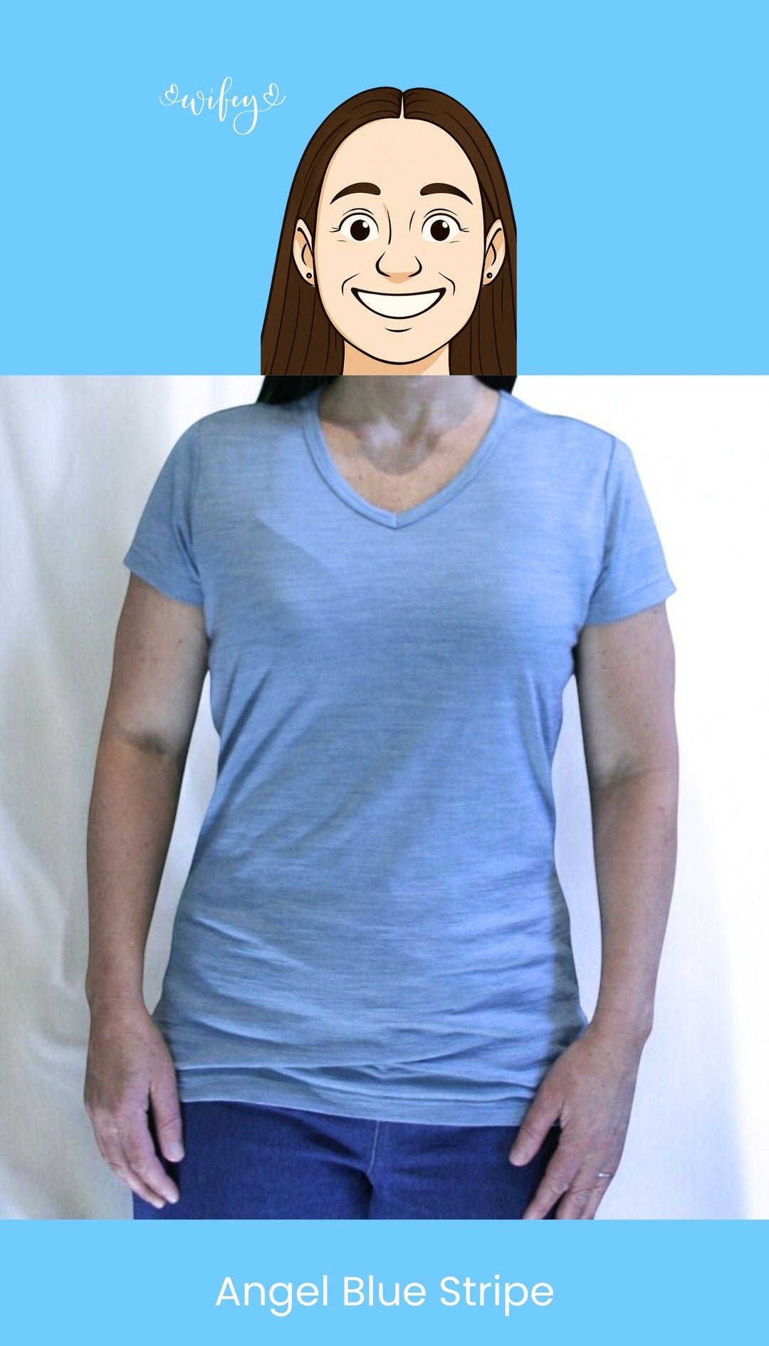 women's merino v-neck t-shirt