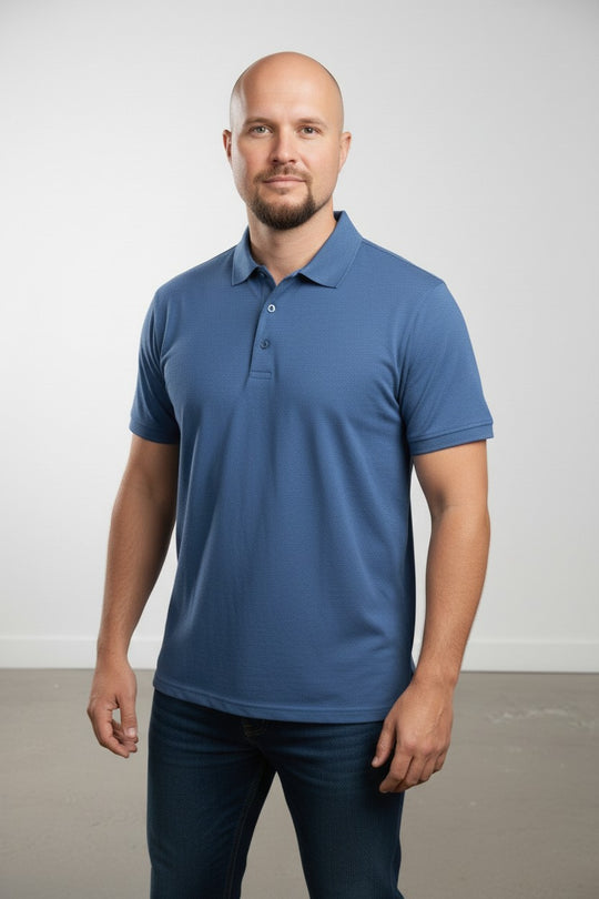 100% Merino Polo Men's Duo