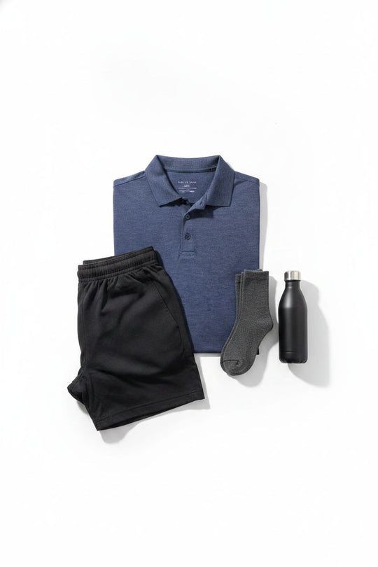 100% Merino Polo Men&
