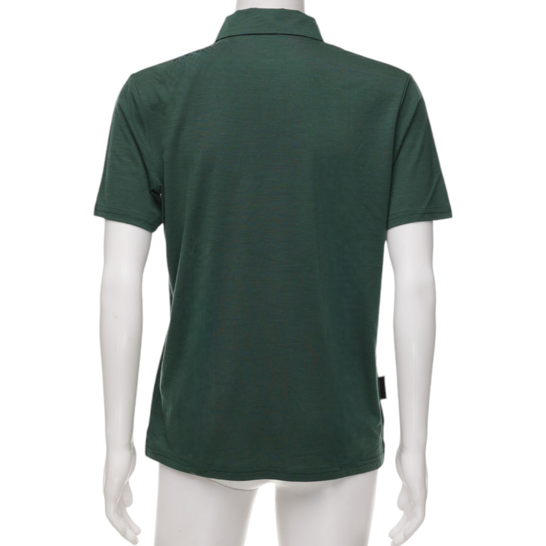 The Merino Polo - Men's Polo Shirt - Dark Green - The Merino Polo