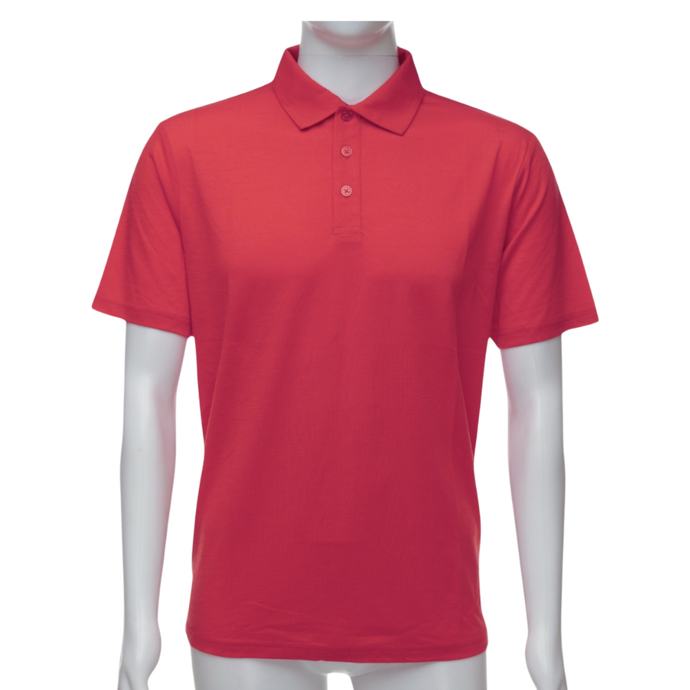 Limited Release - Melange Red Men's Polo - 100% Merino Wool - The Merino Polo