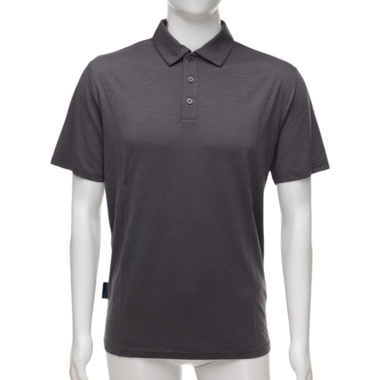 The Merino Polo - Men's Polo Shirt - Charcoal Grey - The Merino Polo