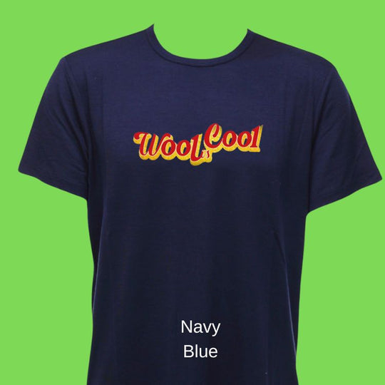 Merino Wool Crew Neck T-Shirt  - Wool is Cool - The Merino Polo